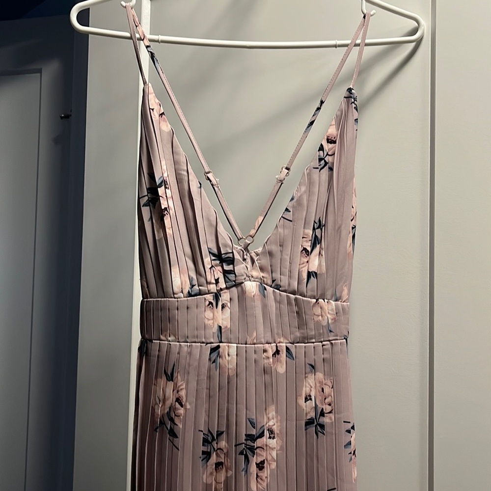 Charlotte russe long floral dress